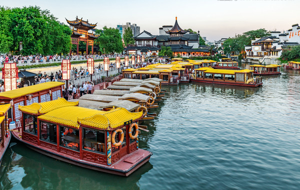 南京夫子庙秦淮风光带秦淮河旅游之 泮池