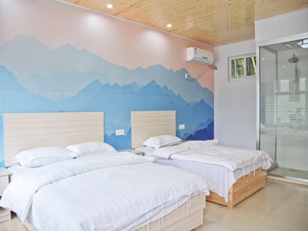 龙池山风景区民宿标准间出租一茶民宿