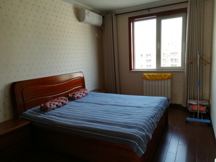 小屯路莲玉嘉园,阳光充沛的大床房,单间出租.